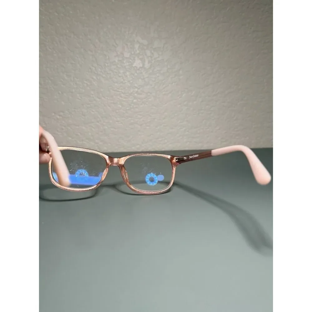 Juicy Couture Girls Pink Glitter Eyeglass‎ Frames JU933 47-15-130